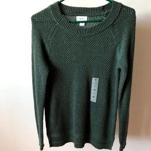 Old Navy Deep Olive Green Long Sleeve Knitwear